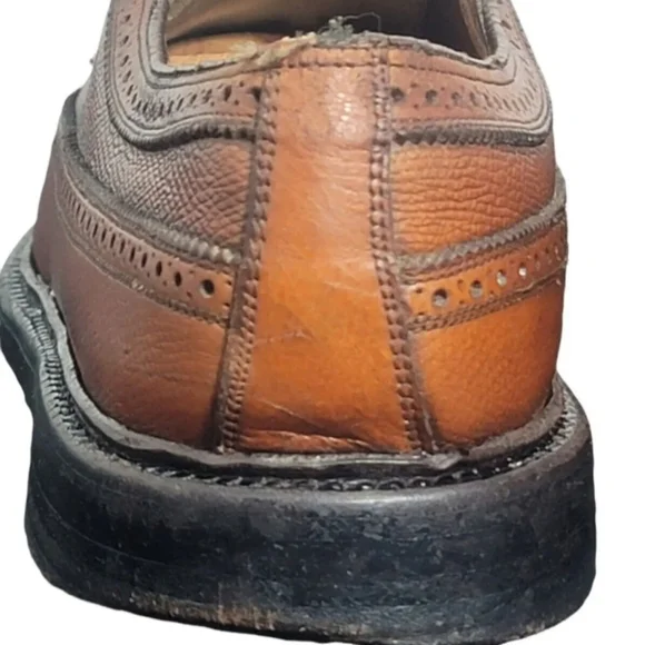 Vintage Florsheim Imperial V Cleat Men’s Shoes Size 10 1/2 C SB1 - Picture 4 of 13